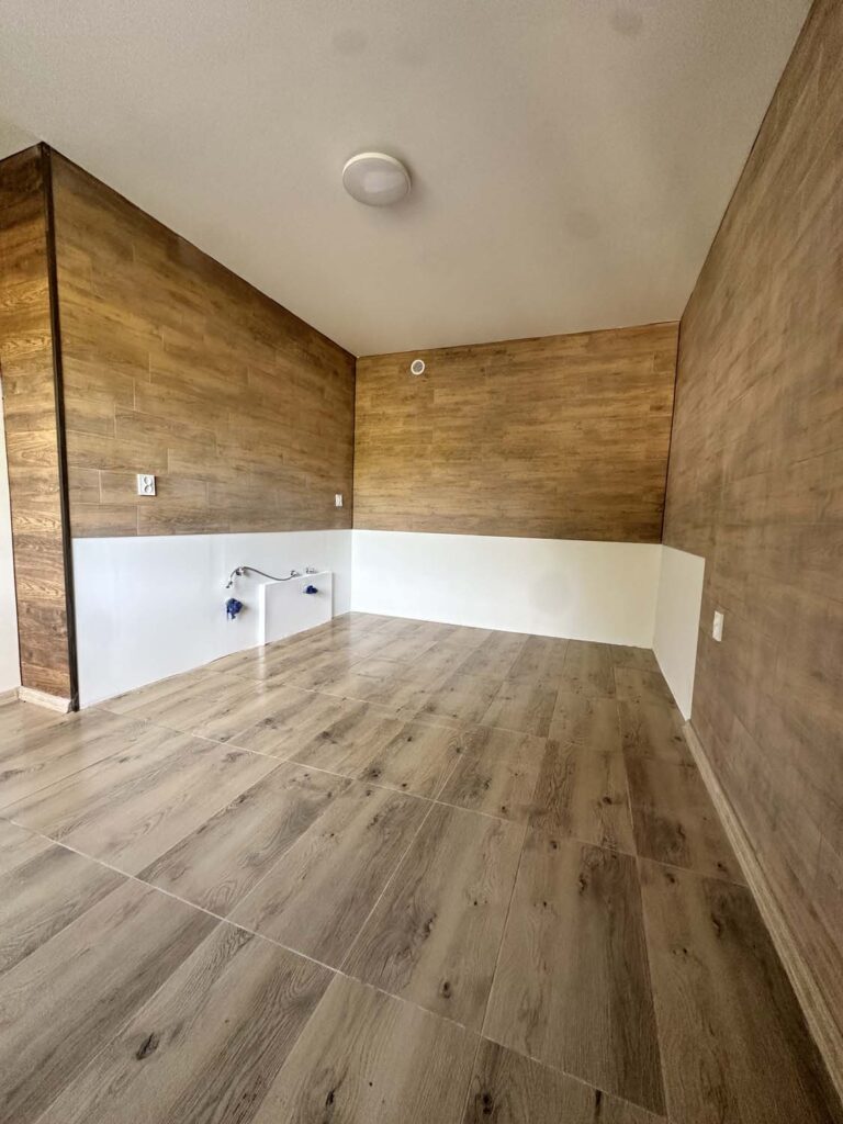 Nowoczesny salon po wykończeniu
